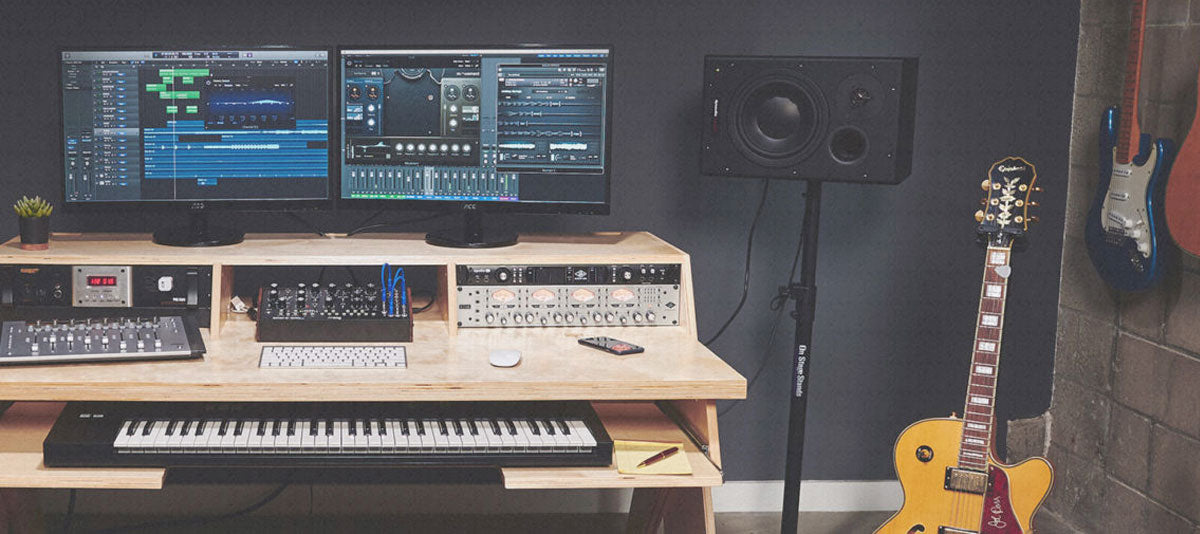 Zelf thuis muziek opnemen en produceren