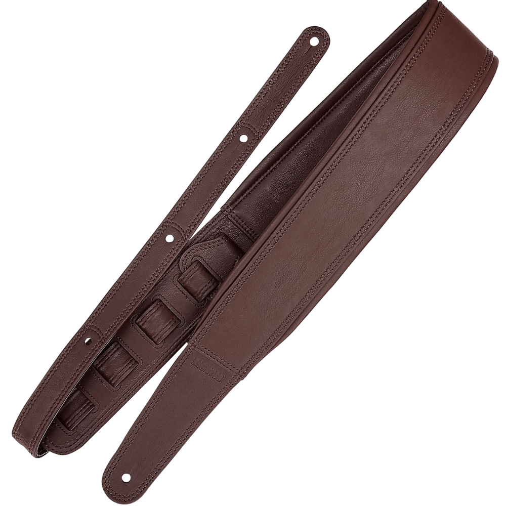 RICHTER Springbreak I Leatherette guitar strap brown kopen