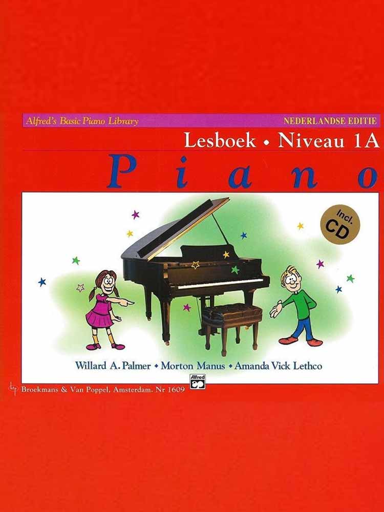 Alfred's Basic Piano Library - Lesboek  Deel 1A (5505572896932)
