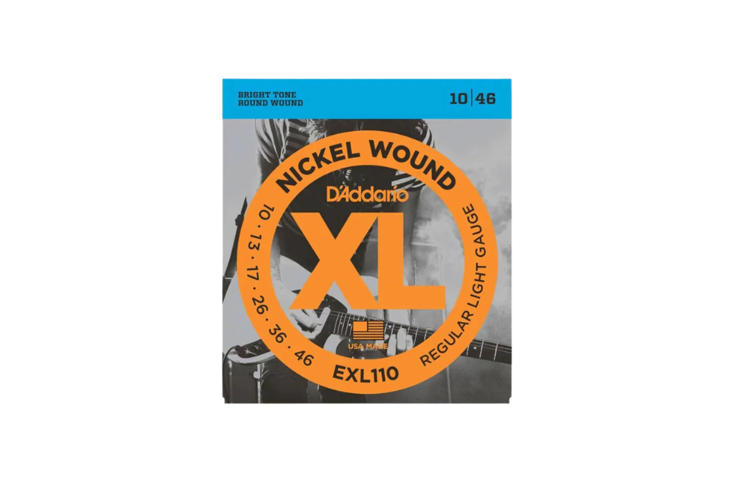 D'Addario EXL110 Nickel Wound  010-046