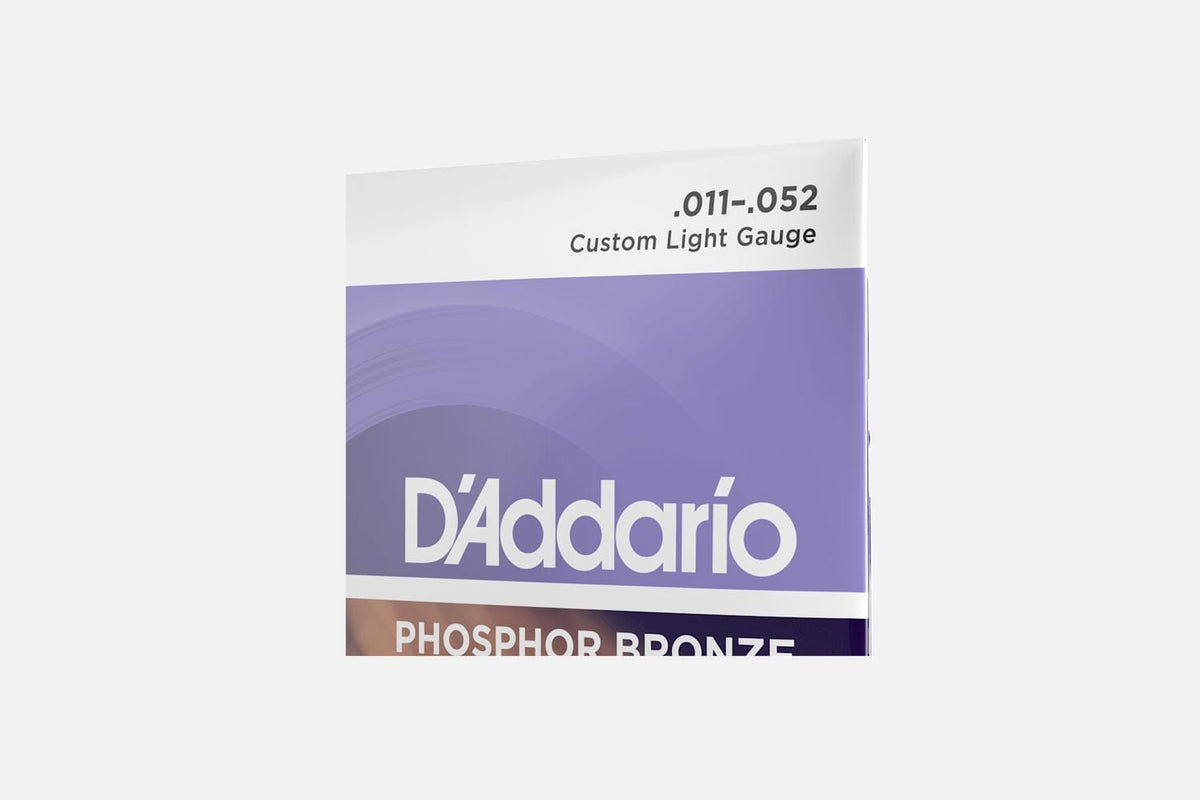 D&#39;Addario EJ26 Phosphor Bronze Custom Light .011-.052 (5317720703140)