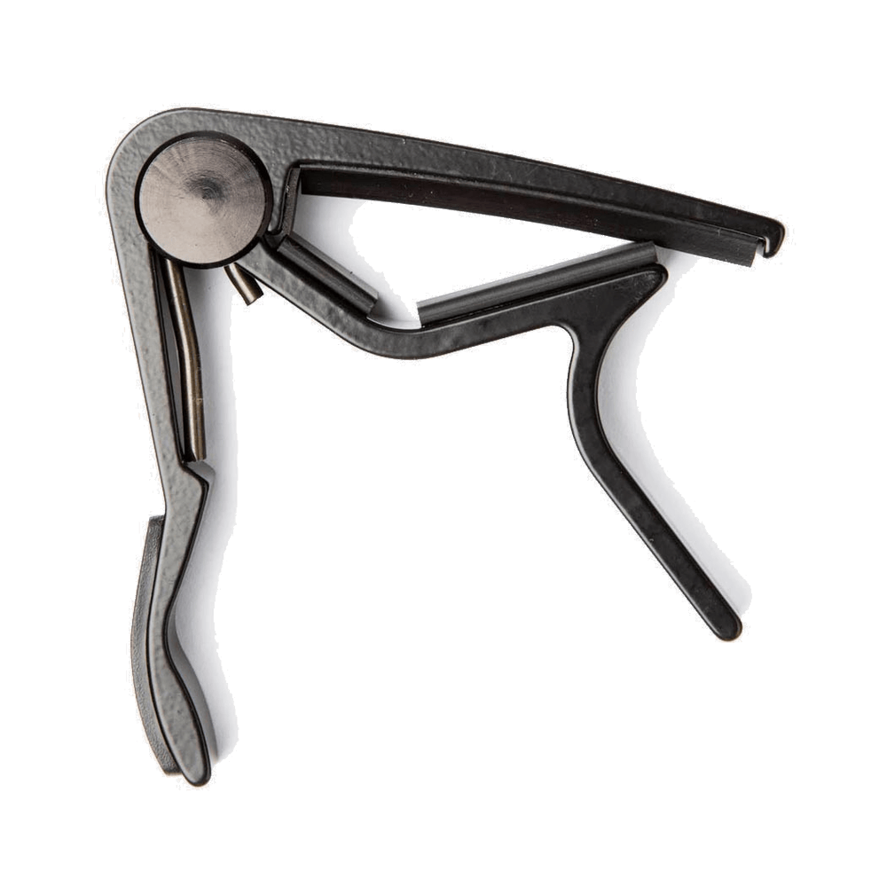 Dunlop 83CB Acoustic curved Capo trigger zwart