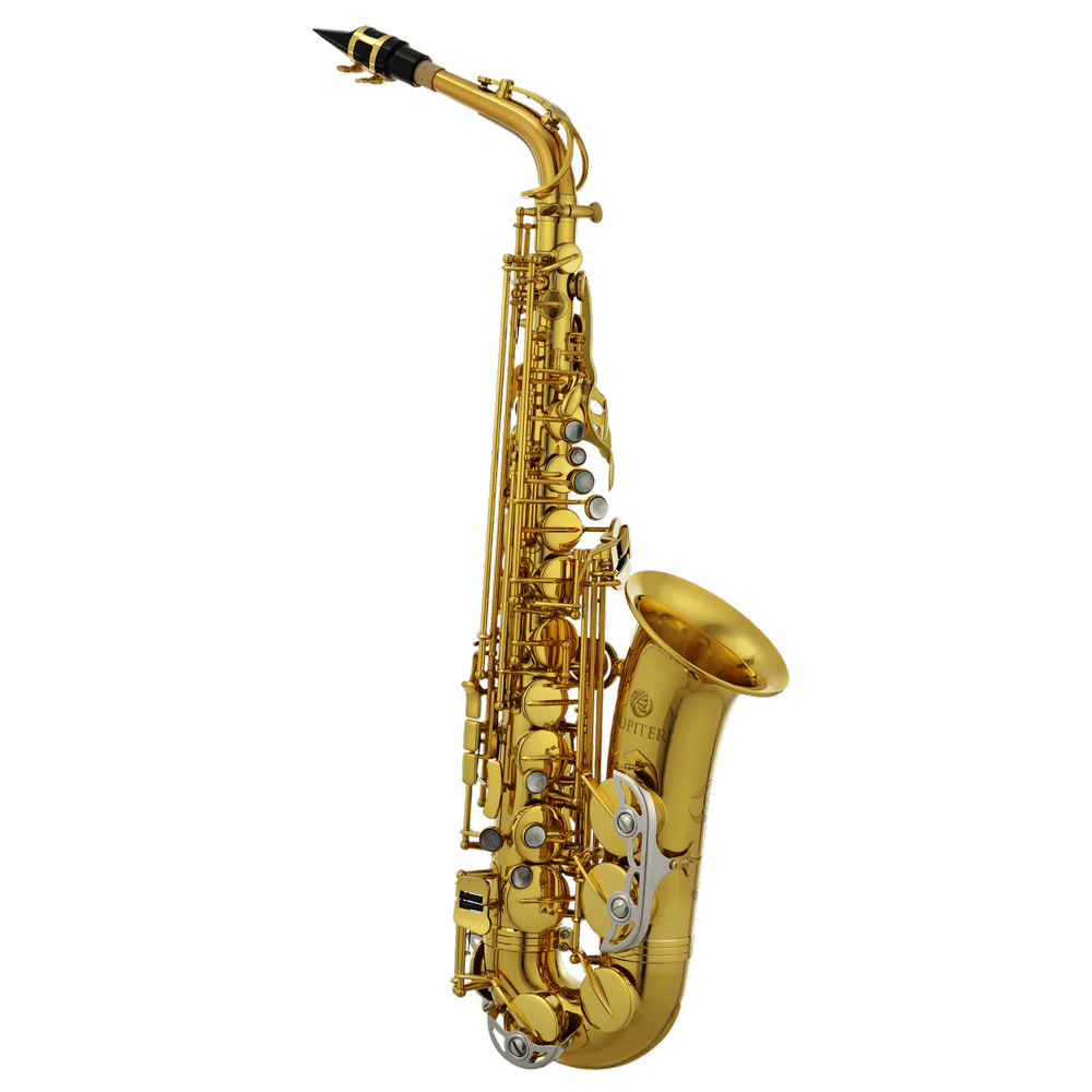 Jupiter JAS-STRQ Stellar altsaxofoon kopen – complete saxofoonset