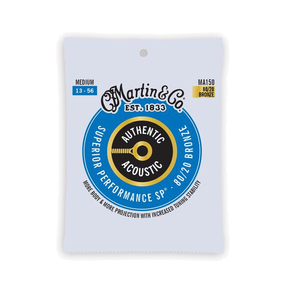 Martin MA150 Medium 013-056 Western snaren Bronze, Authentic, 80/20