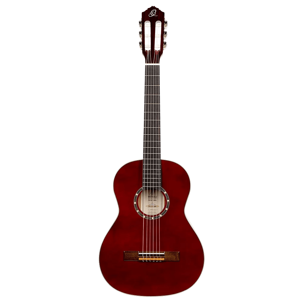Ortega R121-3/4WR Wine Red Family Series 3/4 Classical