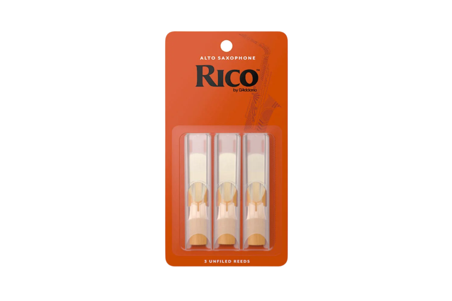 D'Addario Woodwinds 2 Rico Altsax 3-Pack