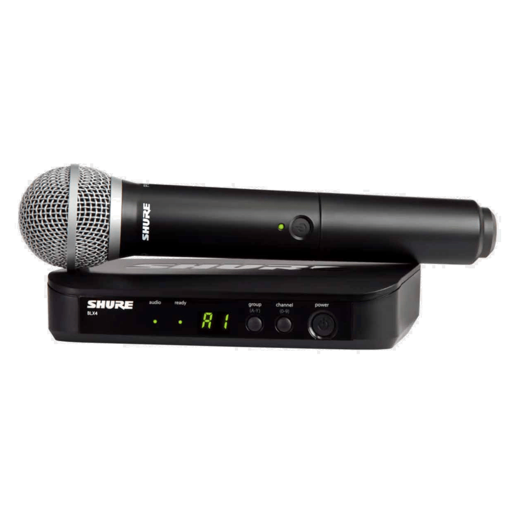 Shure BLX24-PG58 draadloze handheld microfoon