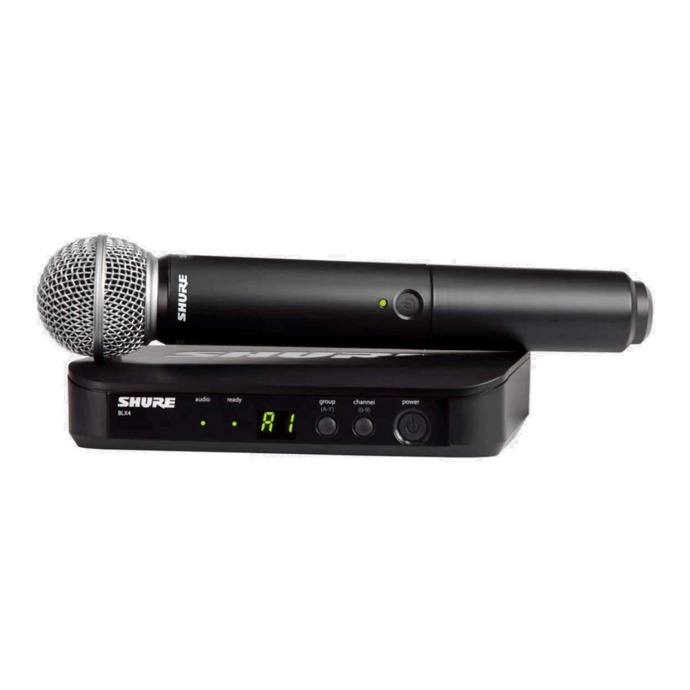Shure BLX24-SM58 draadloze handheld microfoon