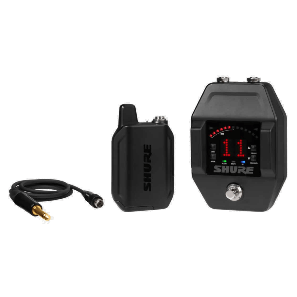 Shure GLXD16+E-Z4 draadloos systeem voor (bas)gitaar
