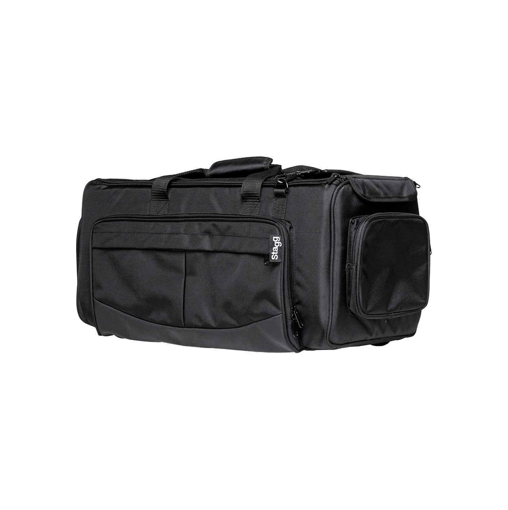 Stagg Dubbel Trompet gigbag zwart