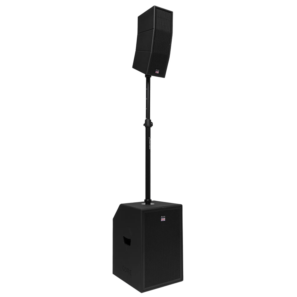 Studiomaster CORE 121 - 1000W Actieve PA-set