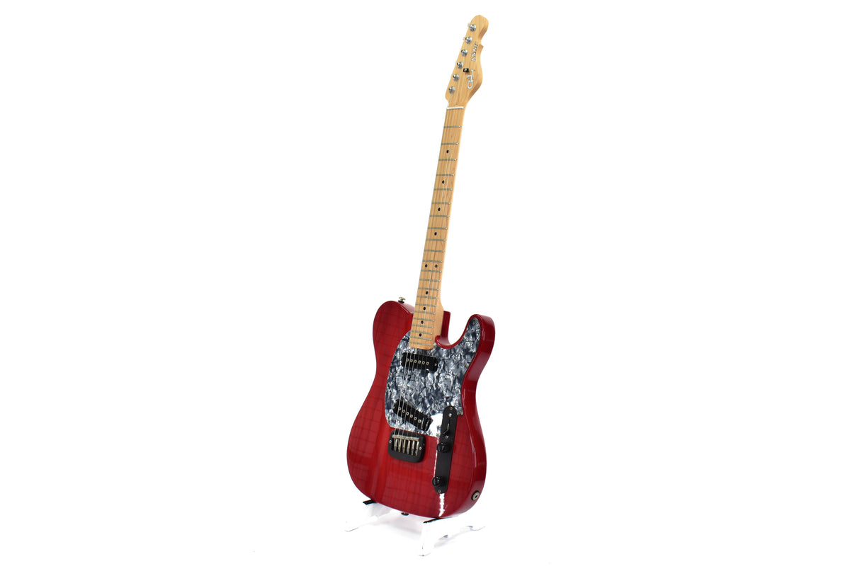 G&amp;L ASAT Special USA Transparant Red Occasion