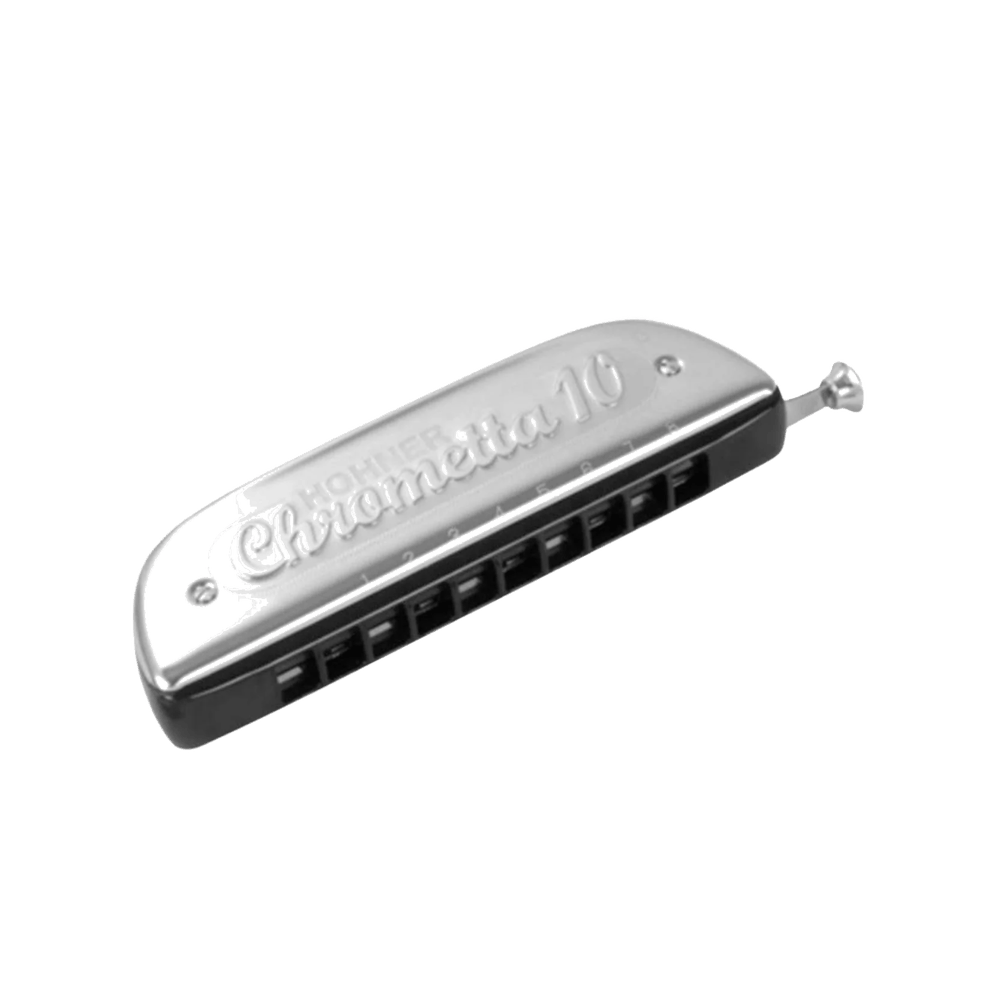 Hohner Chrometta 10 C mondharmonica