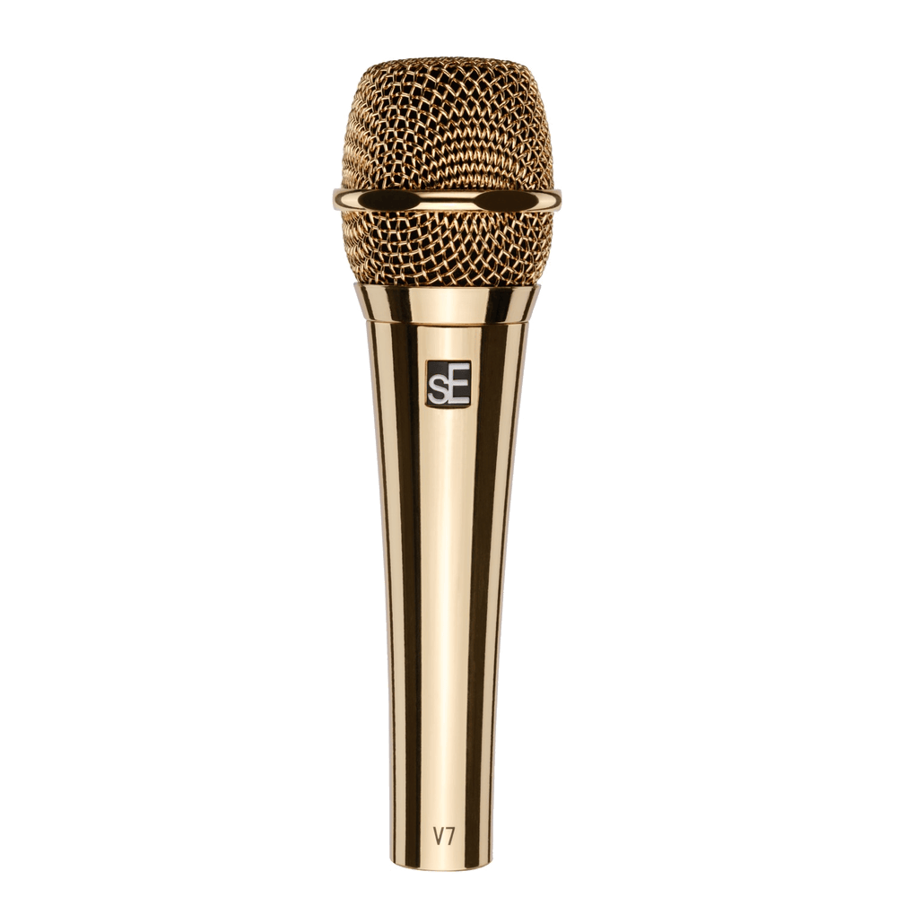 sE Electronics V7 Gold kopen – luxe dynamische zangmicrofoon bij