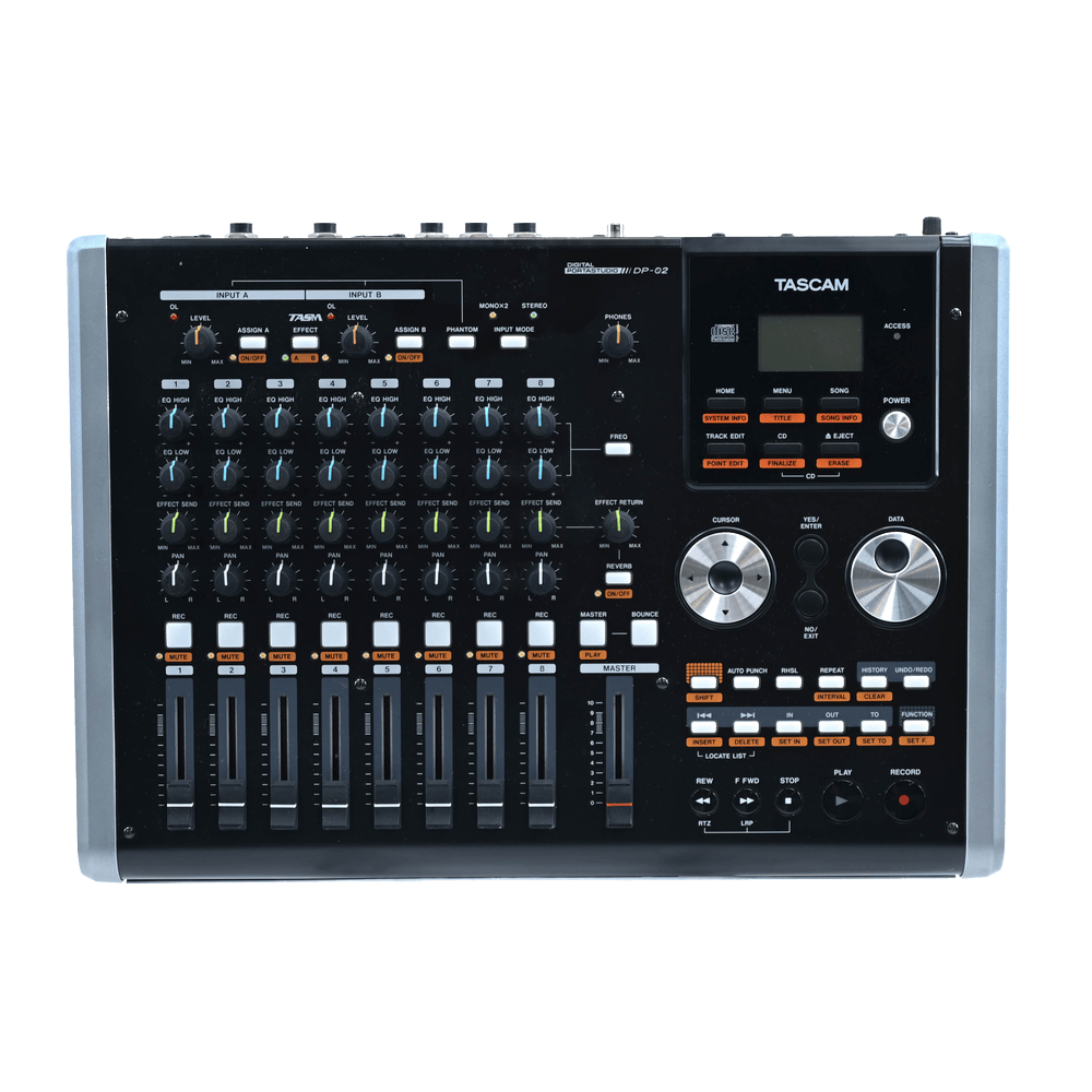 Tascam DP02 mobiele recorder
