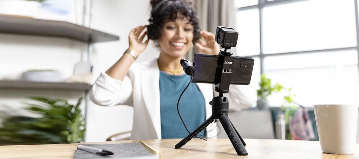 Zelf video’s maken met professioneel geluid.