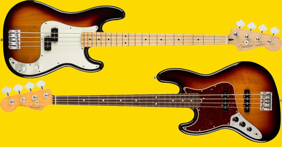 Een Jazz Bass of een Precision Bass: welke kies je?