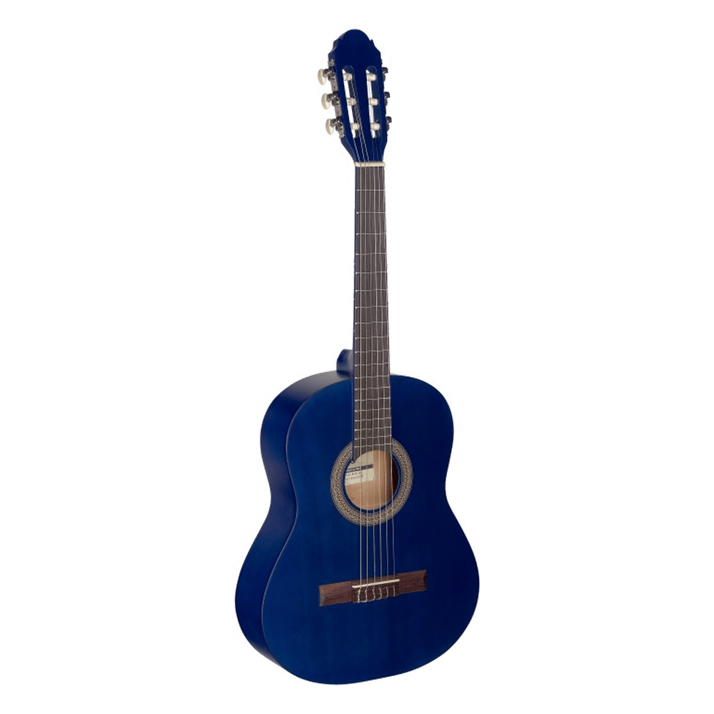 Klassieke gitaar starterset 1/2 Blauw