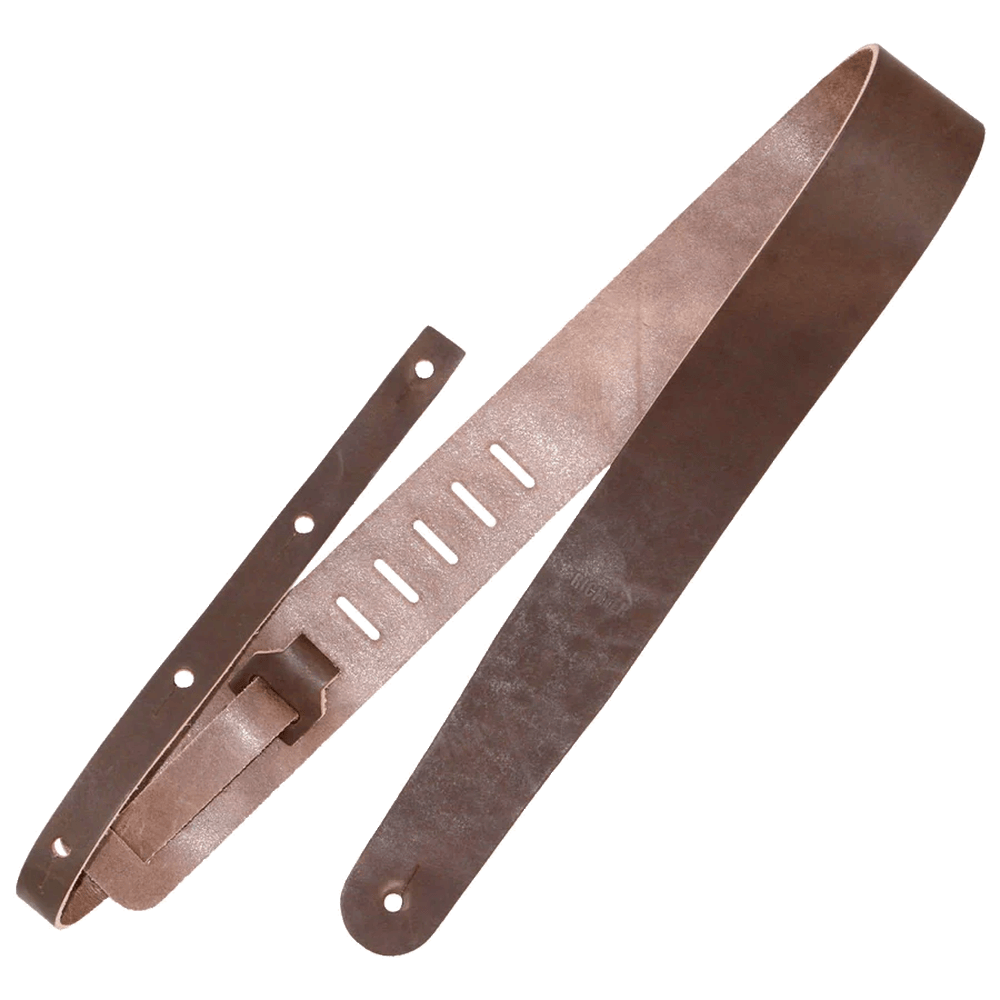 RICHTER Raw II Punch Guitar Strap Used-Brown - 1136