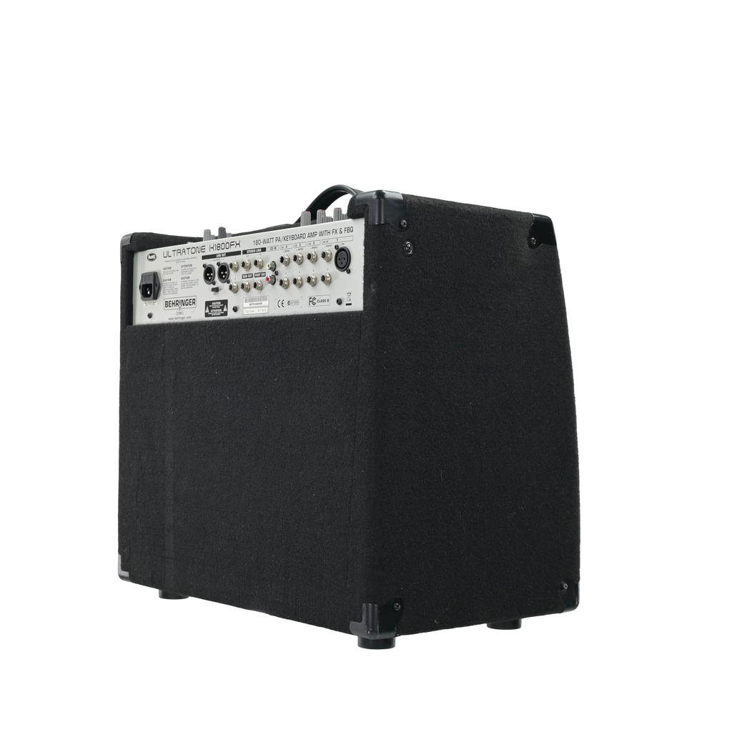 Black Behringer Ultratone K1800FX - 180-Watt 4 Channel Keyboard Amplifier