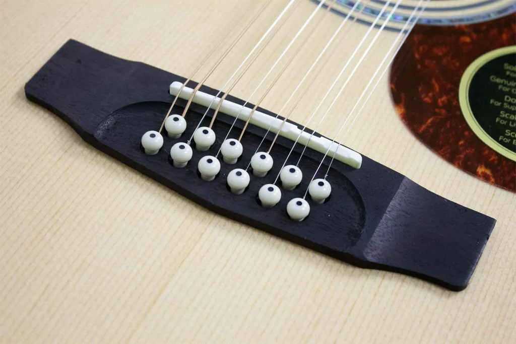 Cort MR710F12 NS 12-snarige Semi Akoestisch gitaar Natural Satin