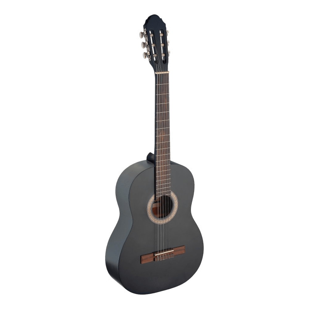 Klassieke gitaar starterset 4/4 Zwart