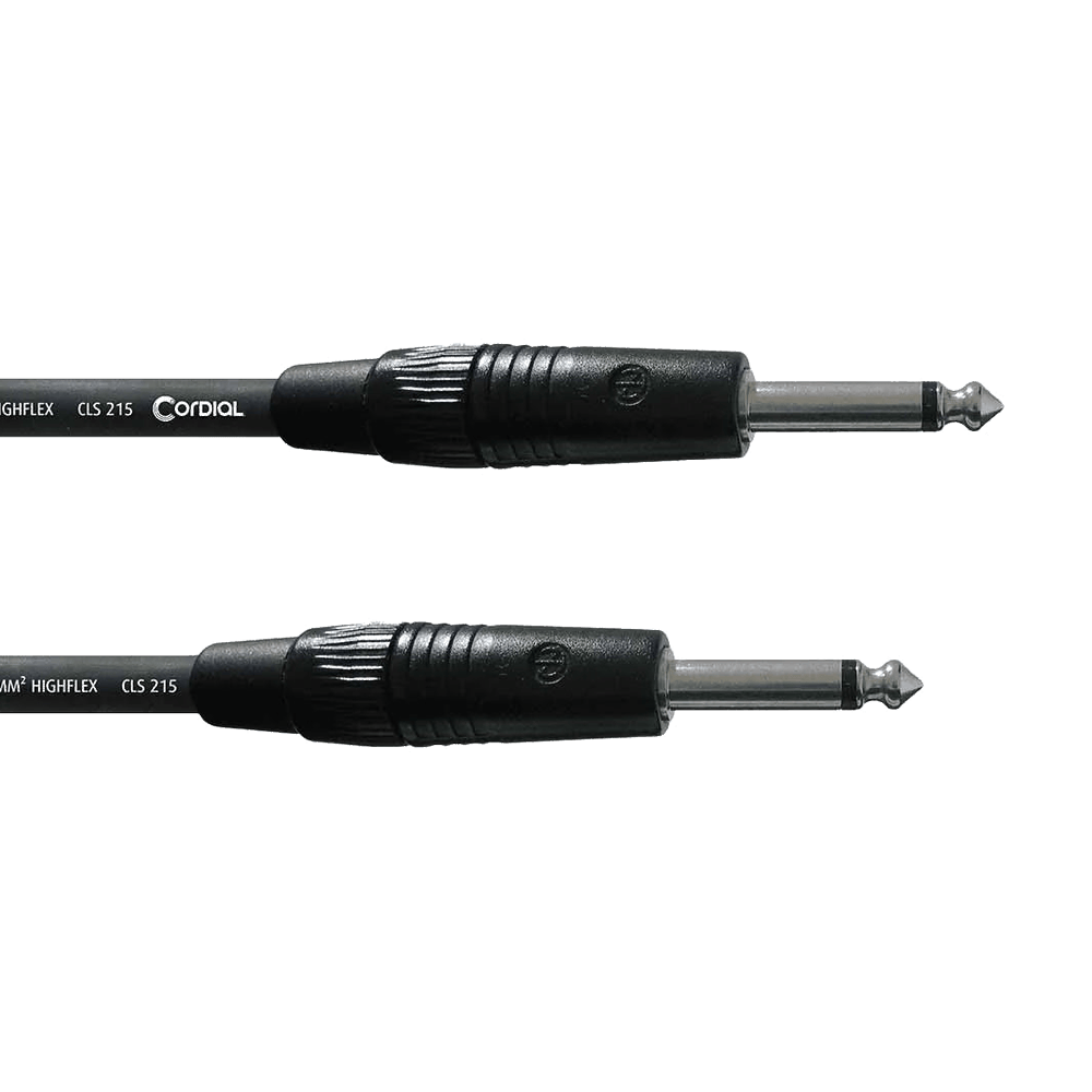 Cordial CPL 1.5 PP Speakerkabel Jack-Jack 1.5 meter - Peak serie