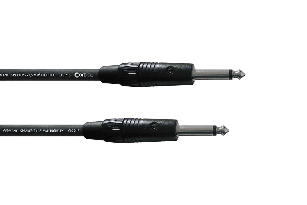 Cordial CPL 10 PP Speakerkabel Jack-Jack 10 meter - Peak serie
