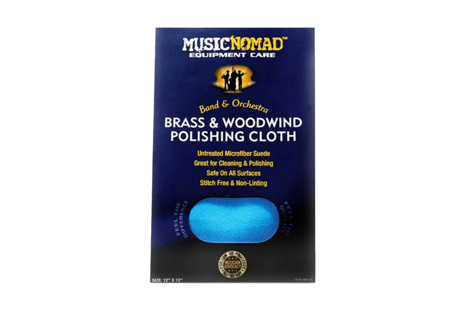 Music Nomad Brass & Woodwind Microfiber Cloth - MN730