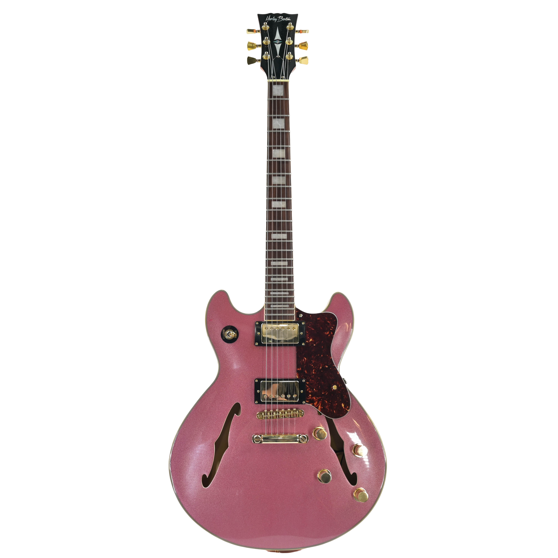 Harley benton HB-35 Pink Top