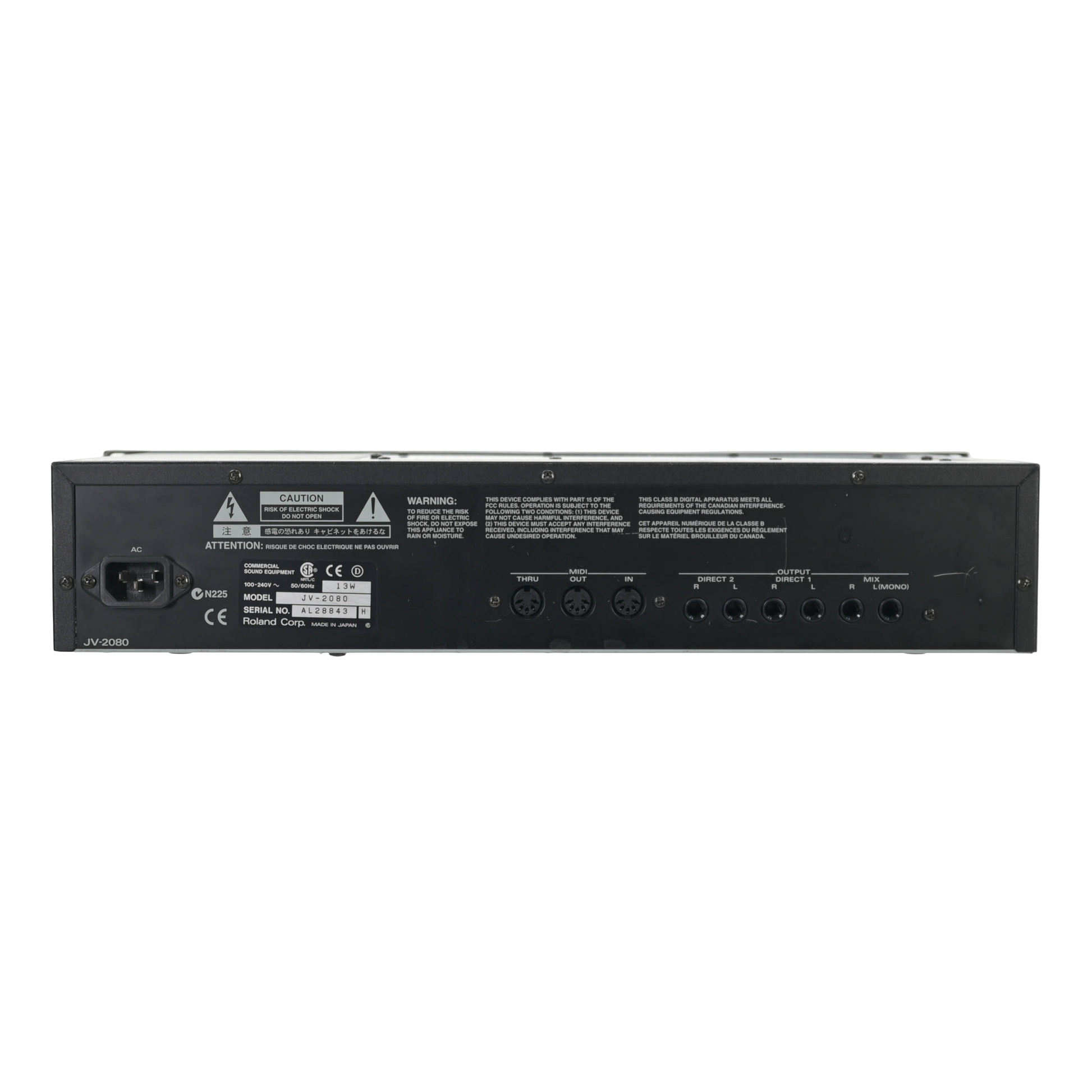 Roland JV2080 Synthesizer Module