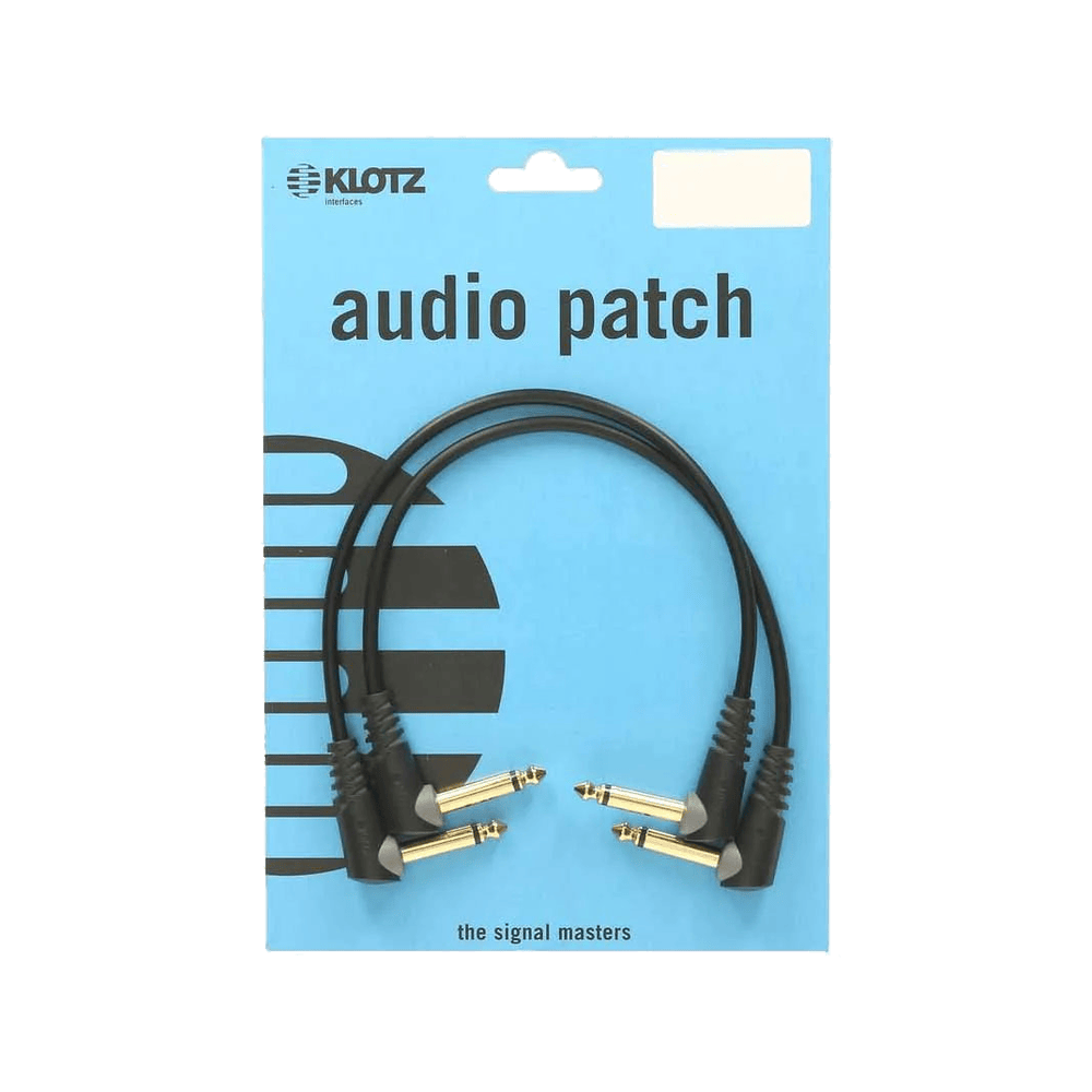 Klotz AU-AJJ Patchkabel Set 15cm