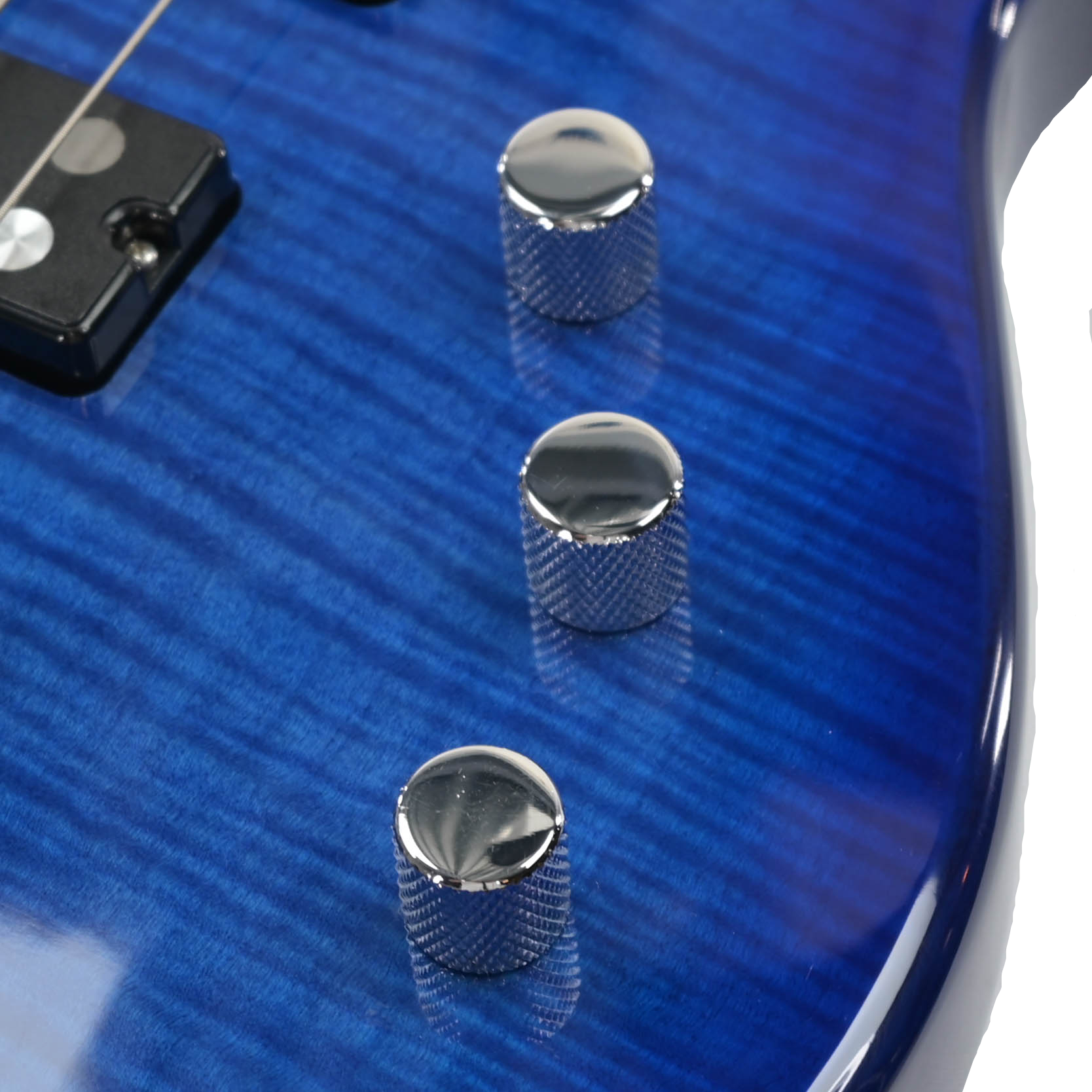 PRS Kingfisher Bas Blue Wrap Around Burst