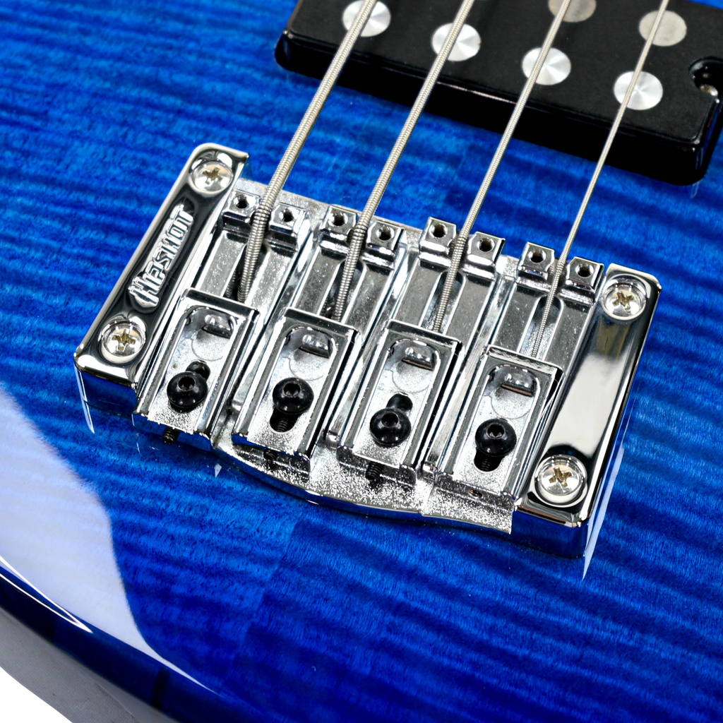 PRS Kingfisher Bas Blue Wrap Around Burst