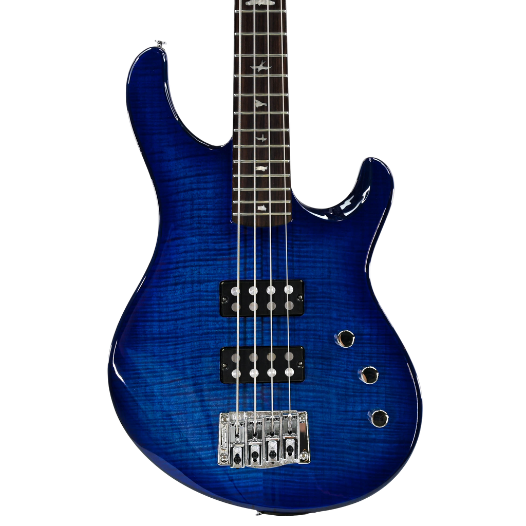 PRS Kingfisher Bas Blue Wrap Around Burst