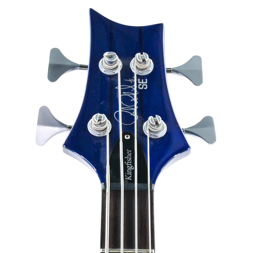 PRS Kingfisher Bas Blue Wrap Around Burst