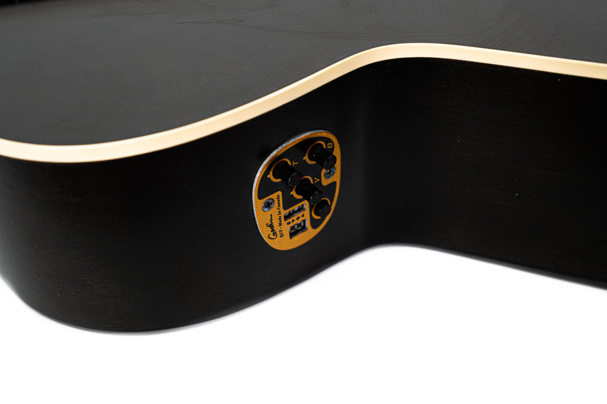 A&amp;L Legacy Faded Black QIT Semi-akoestische western gitaar Occasion