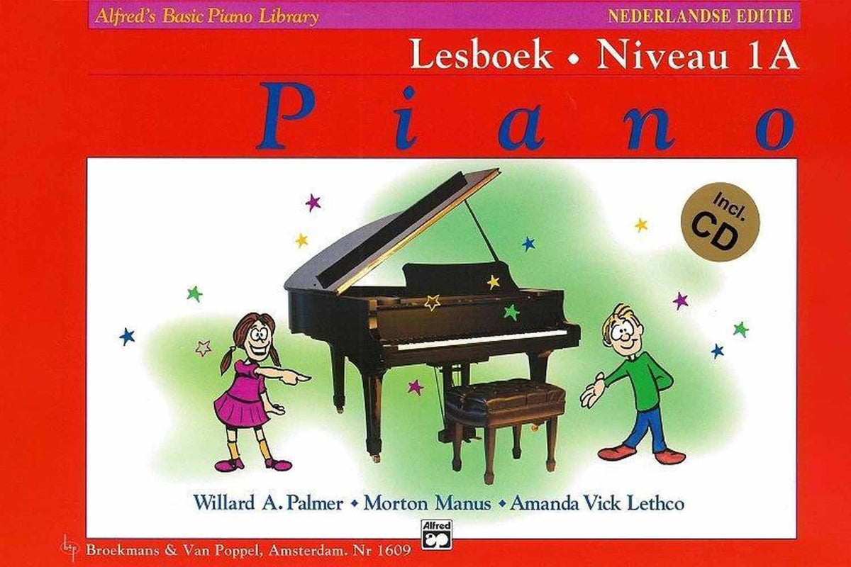 Alfred&#39;s Basic Piano Library - Lesboek  Deel 1A (5505572896932)