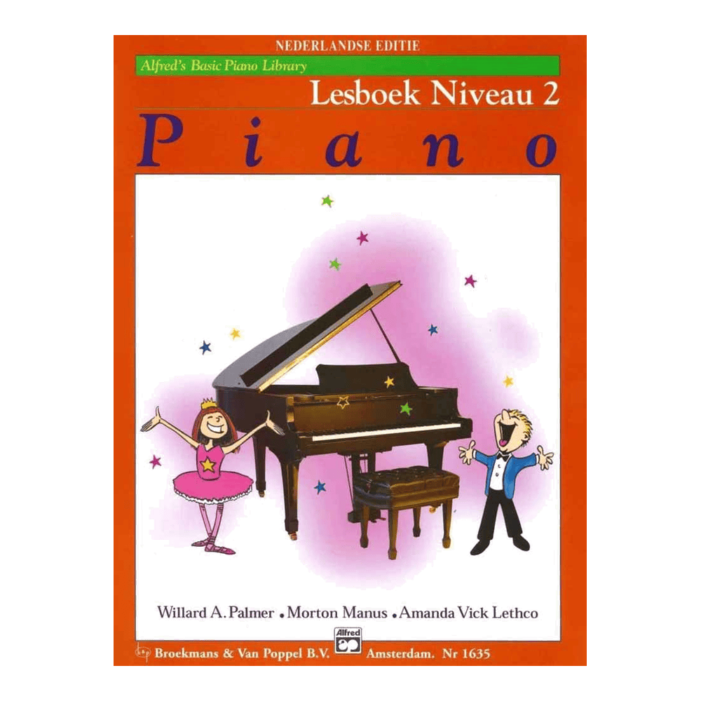 Alfred's Basic Piano Library Lesboek Niveau 2