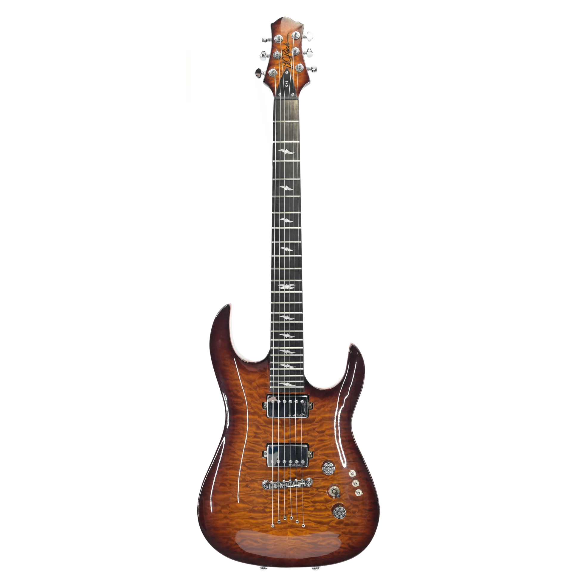 B.C.Rich QX6 Assassin Flamed maple, amber sunburst Pre-Owned