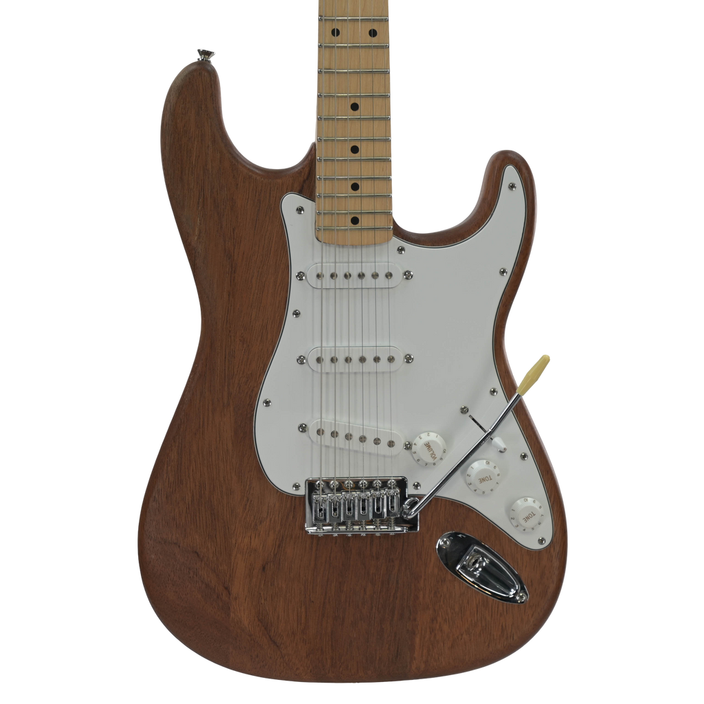 Bach Stratocaster Natural Wood
