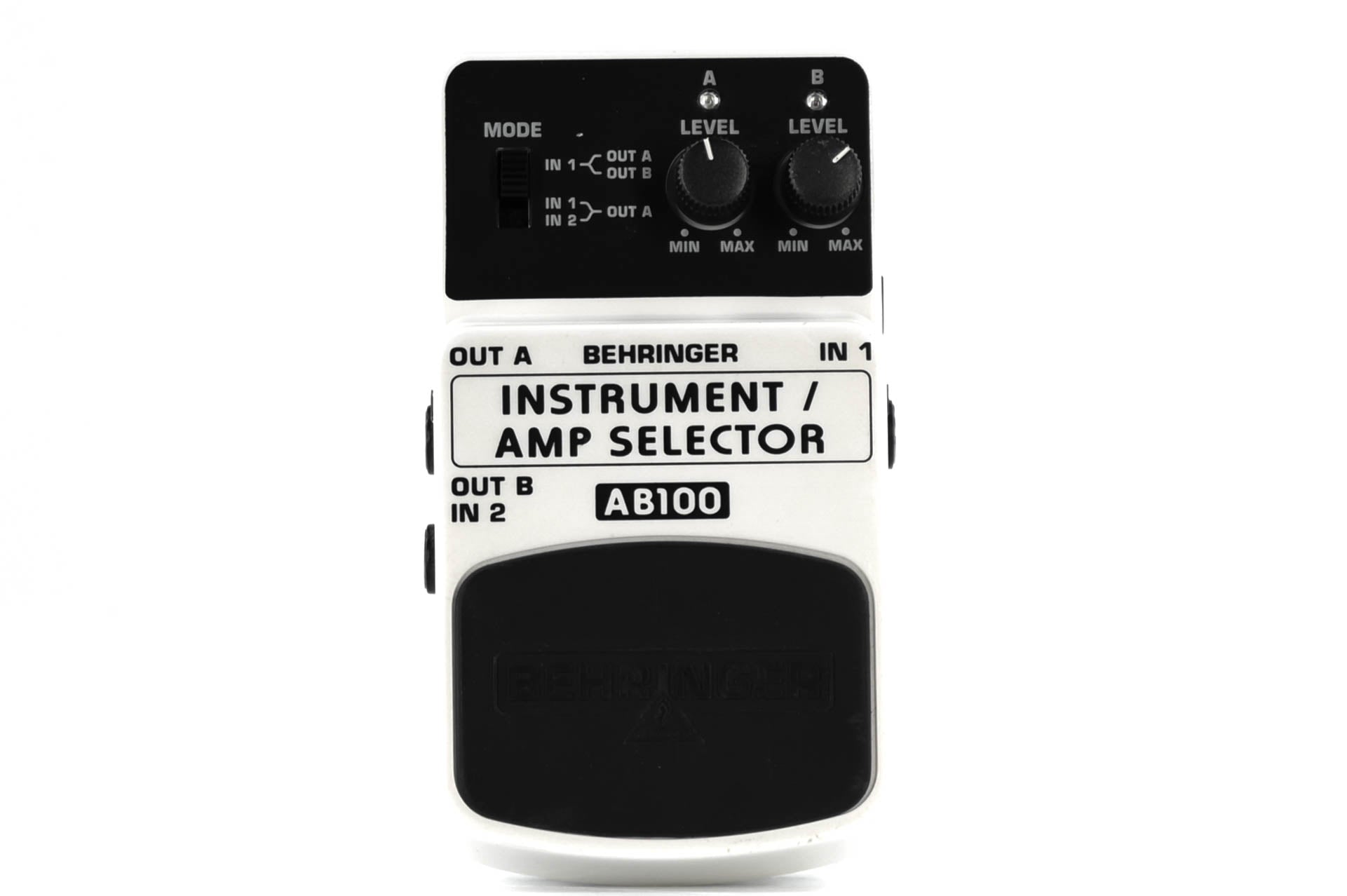 Behringer AB100 Instrument Amp Selector  Gitaareffect