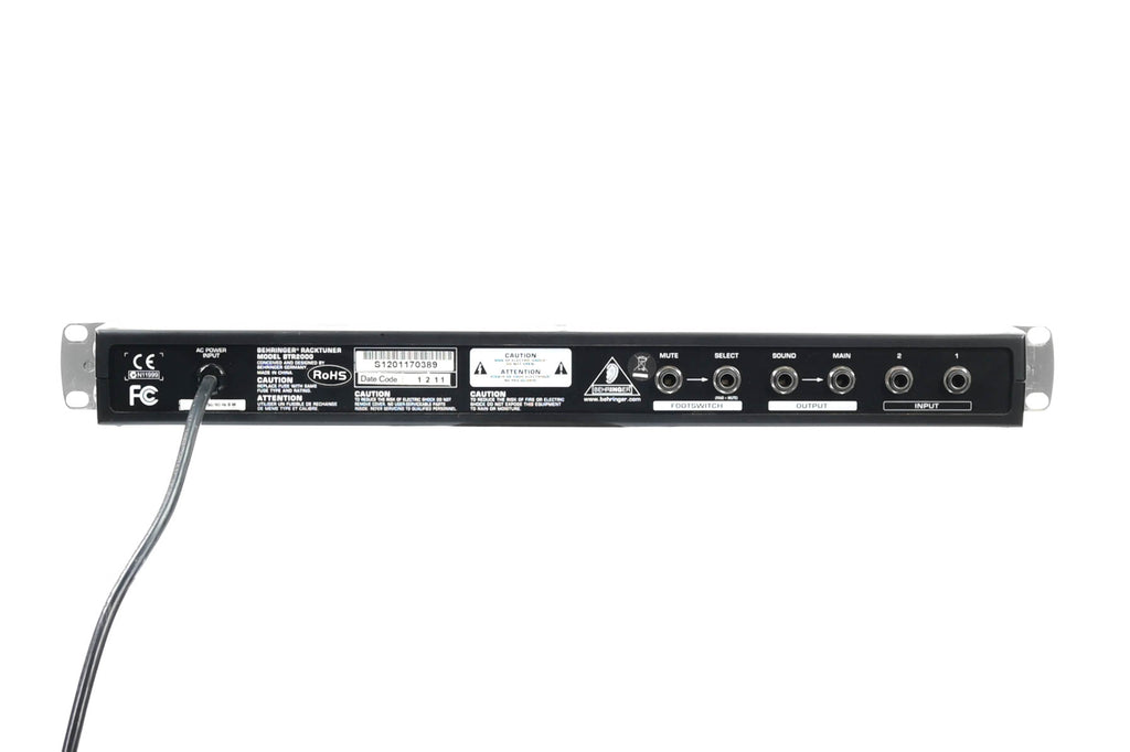 Behringer High-Performance Racktuner
