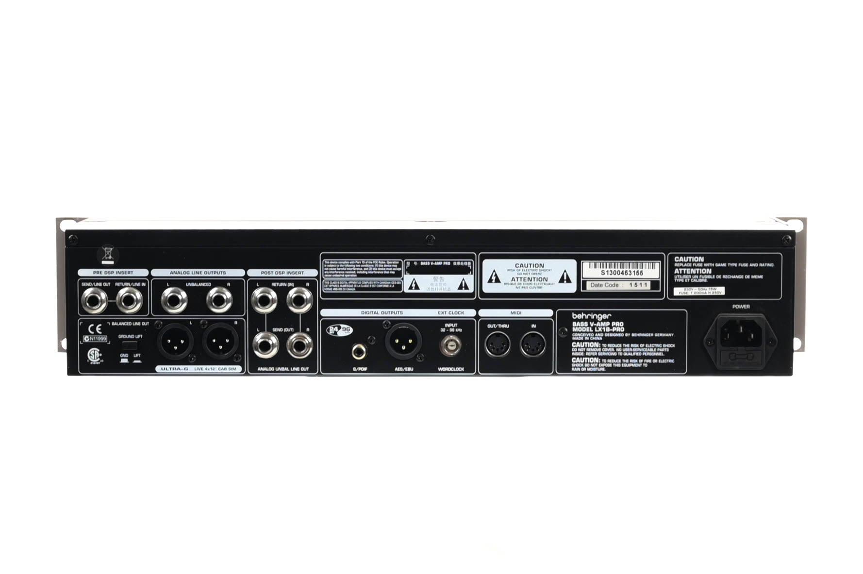 Behringer LX1B PRO BASS V-AMP