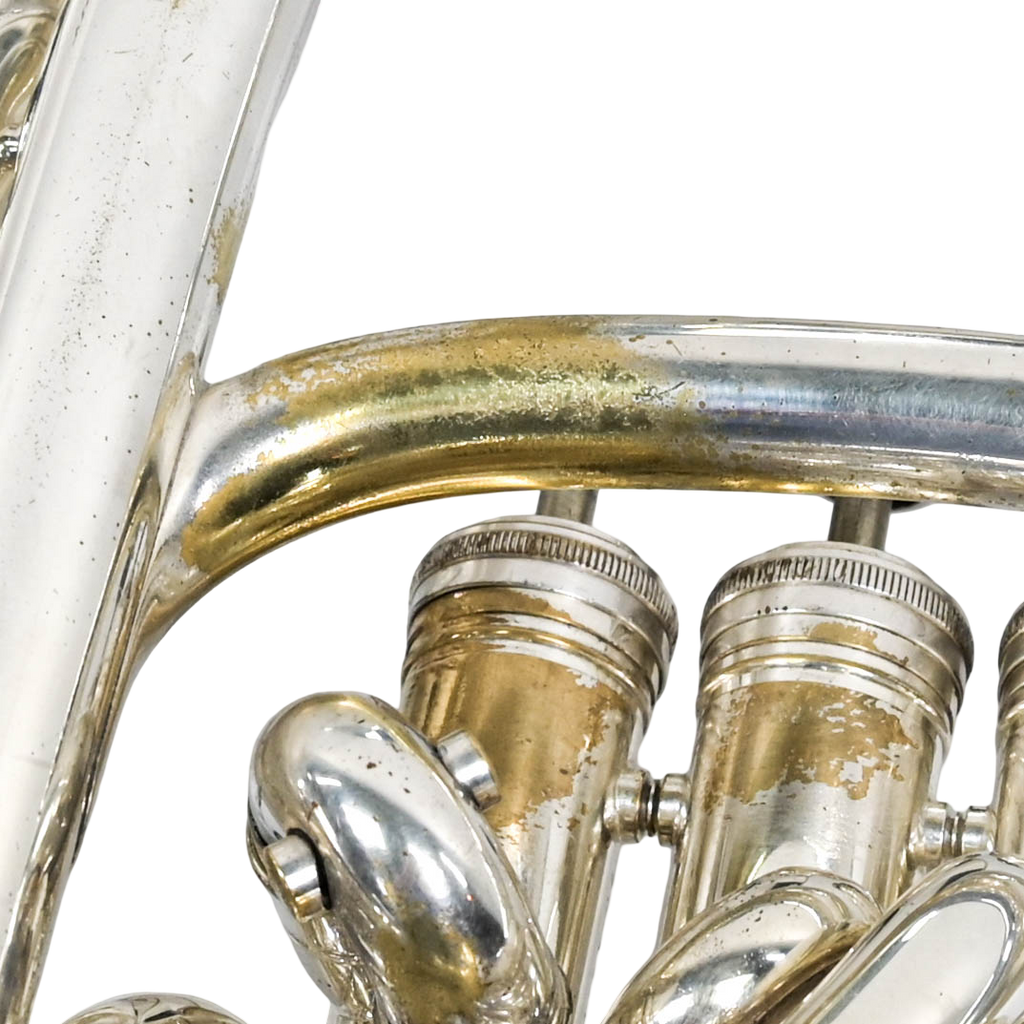 Besson BE967 Sovereign Euphonium Verzilverd
