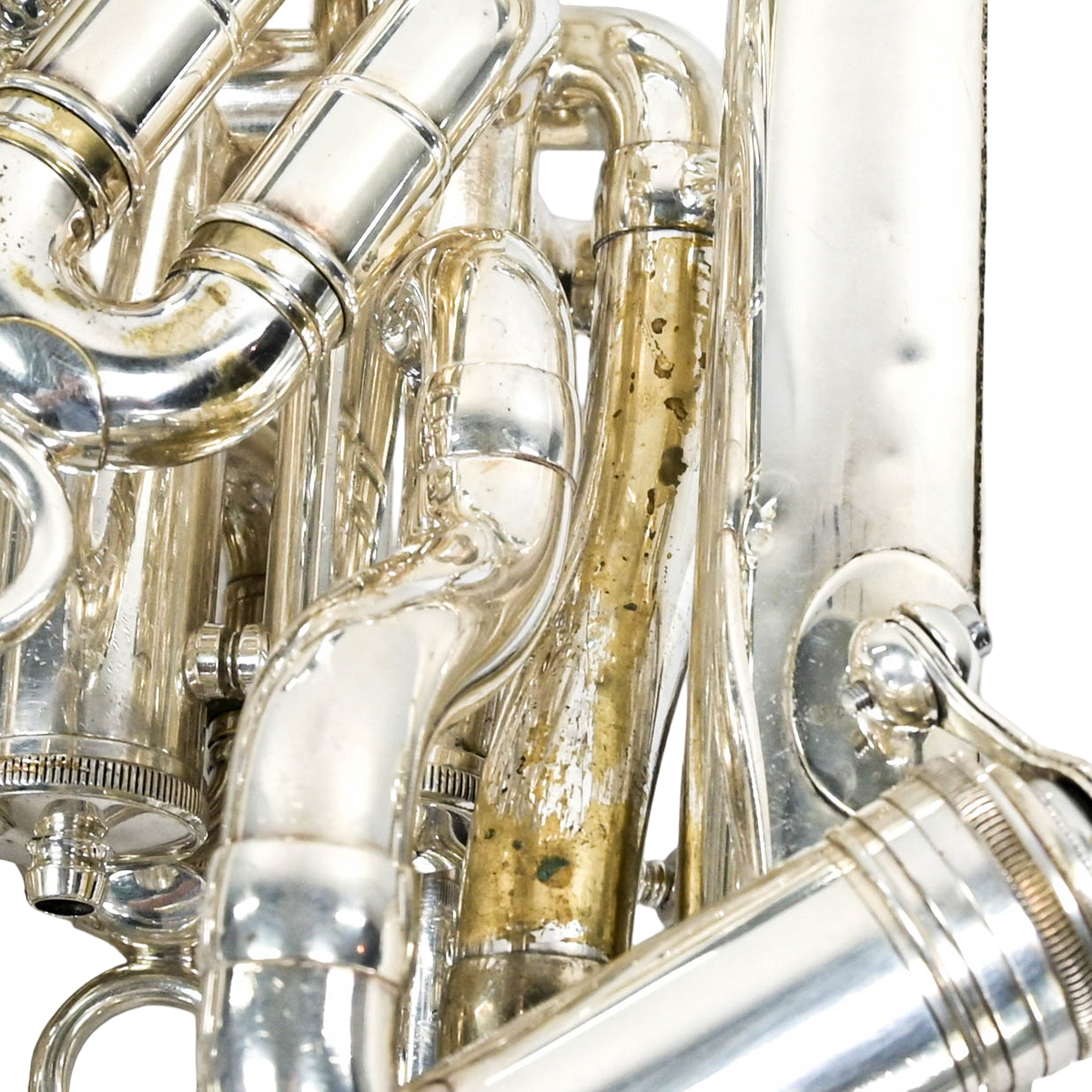 Besson BE967 Sovereign Euphonium Verzilverd