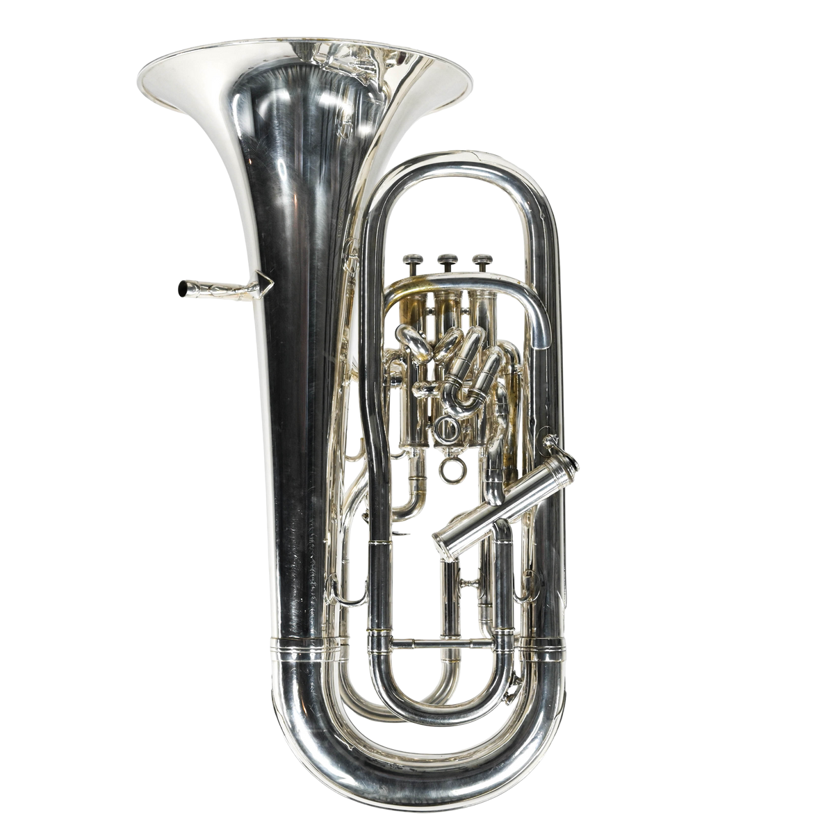 Besson BE967 Sovereign Euphonium Verzilverd