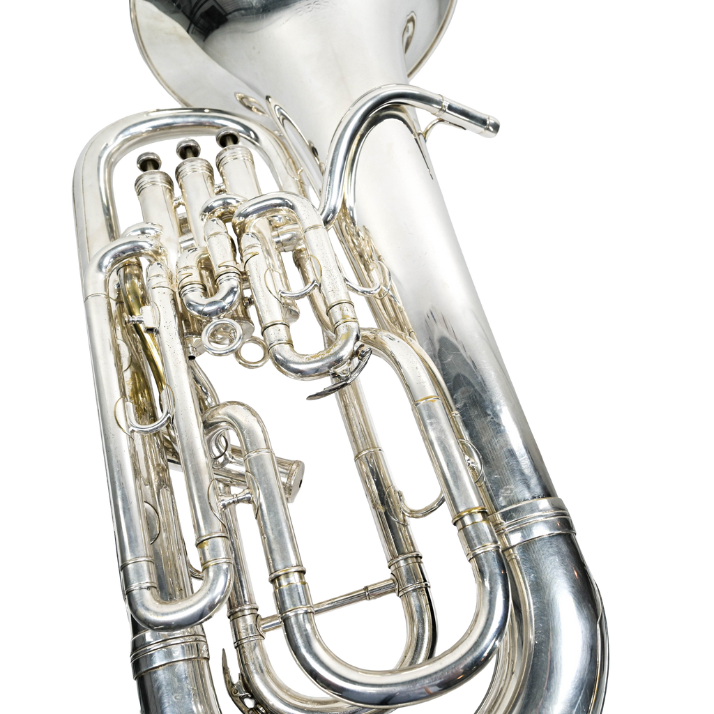Besson BE967 Sovereign Euphonium Verzilverd