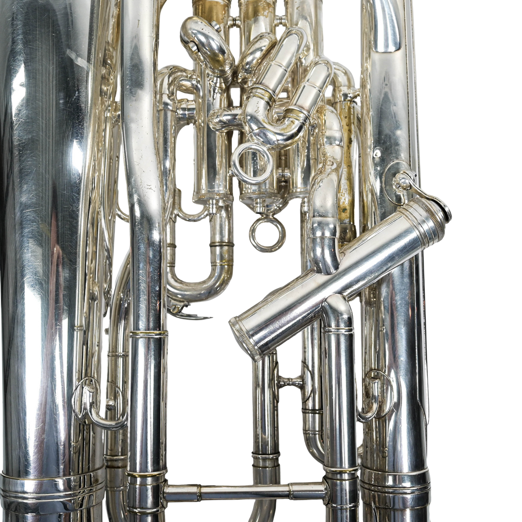 Besson BE967 Sovereign Euphonium Verzilverd