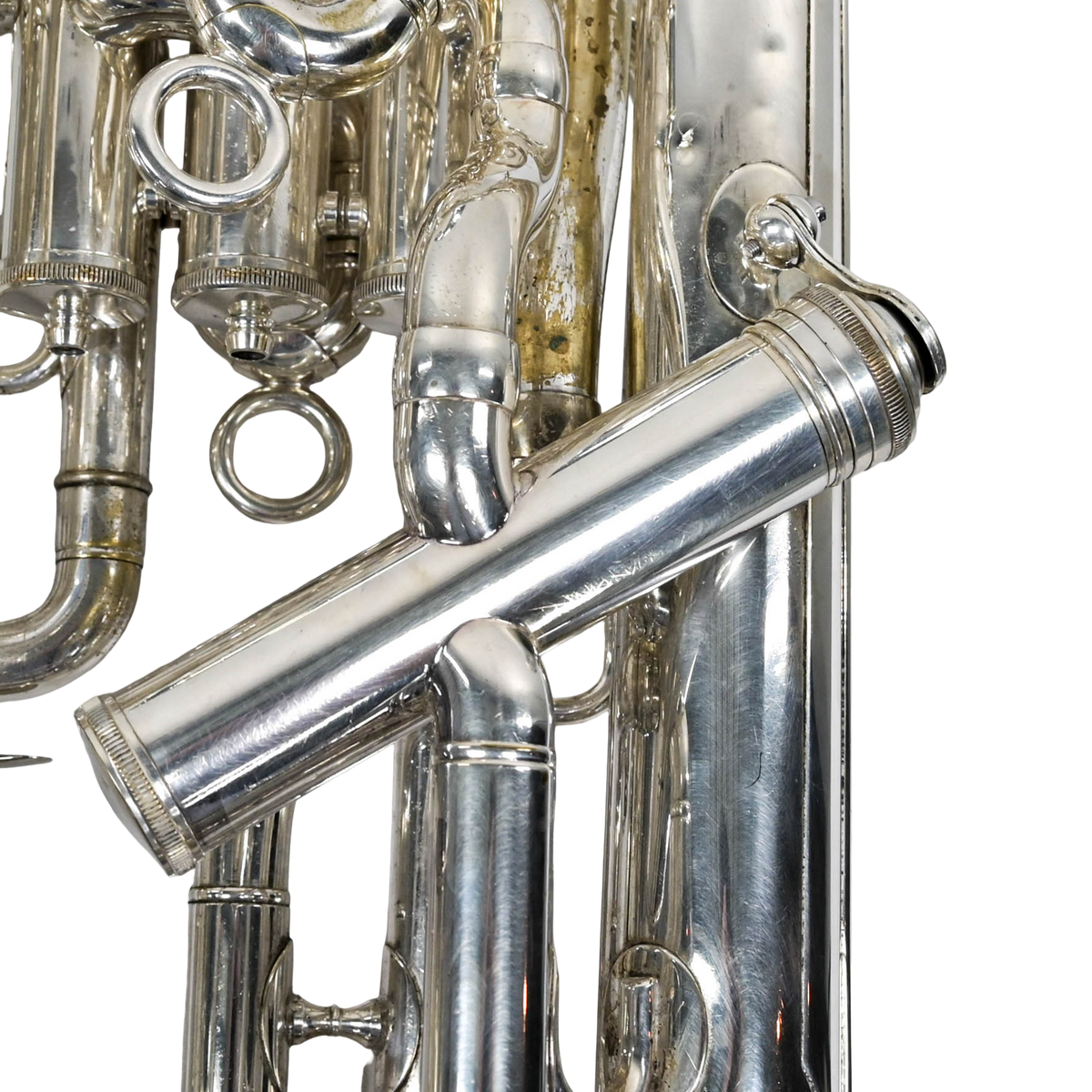 Besson BE967 Sovereign Euphonium Verzilverd